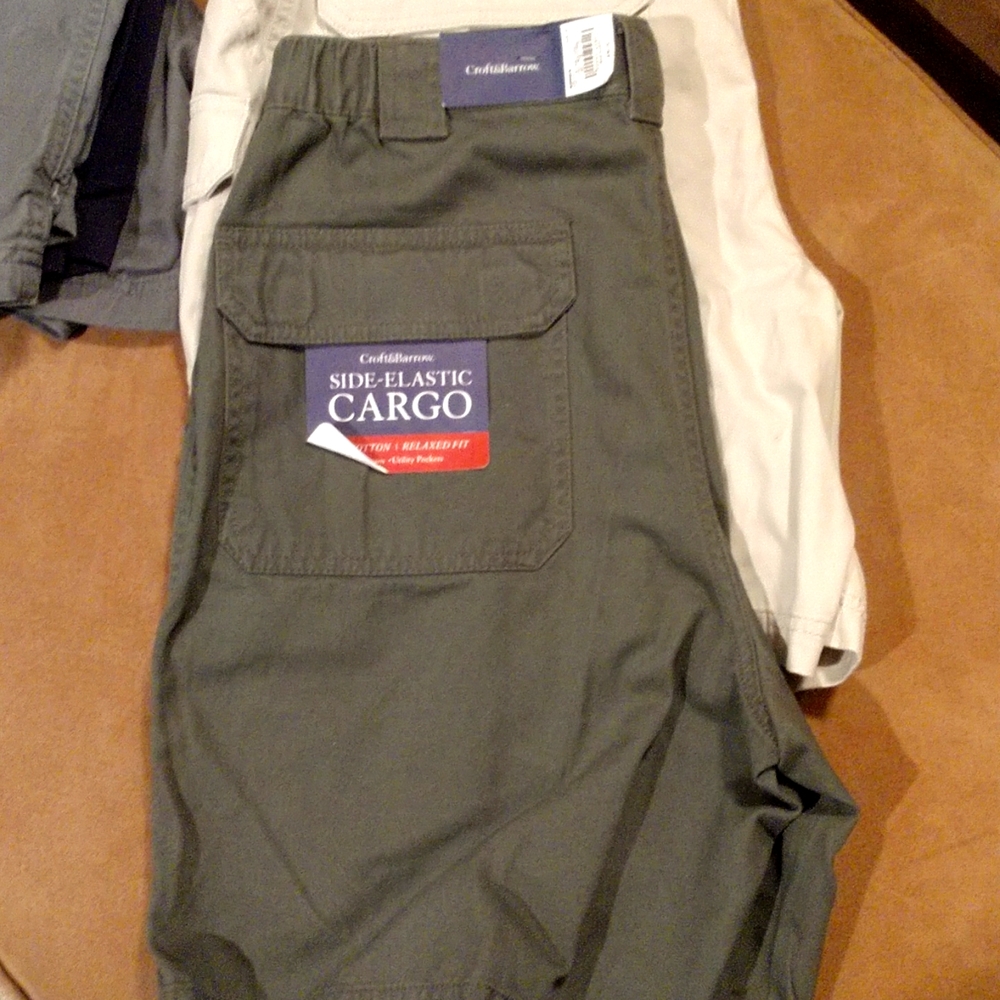 Men's new croft & barrows cargo shorts